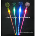 2015 hot sale Bar tools light up swizzle sticks LED colored plastic drink stirrers